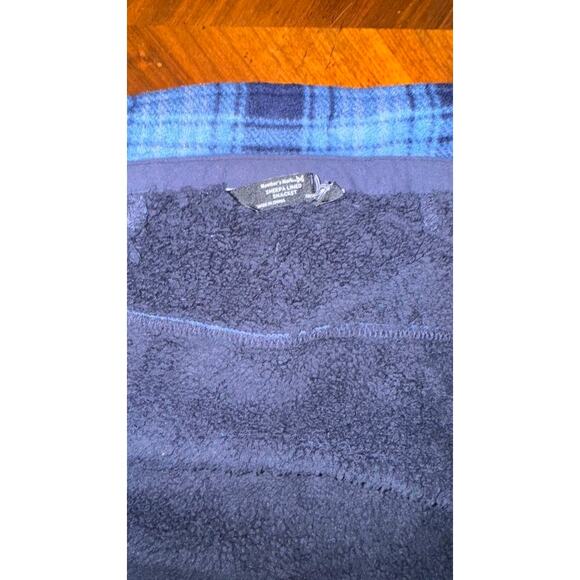 Member’s Mark Blue Plaid Sherpa Lined Flannel Shacket Boys Size M-Size 6/7 - Picture 2 of 12